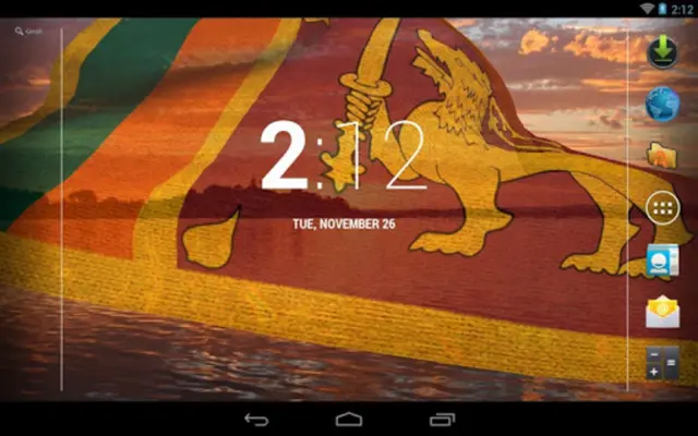 Sri Lanka Flag android App screenshot 0