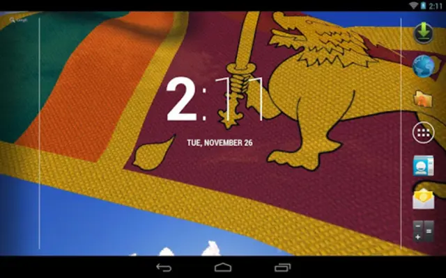 Sri Lanka Flag android App screenshot 1